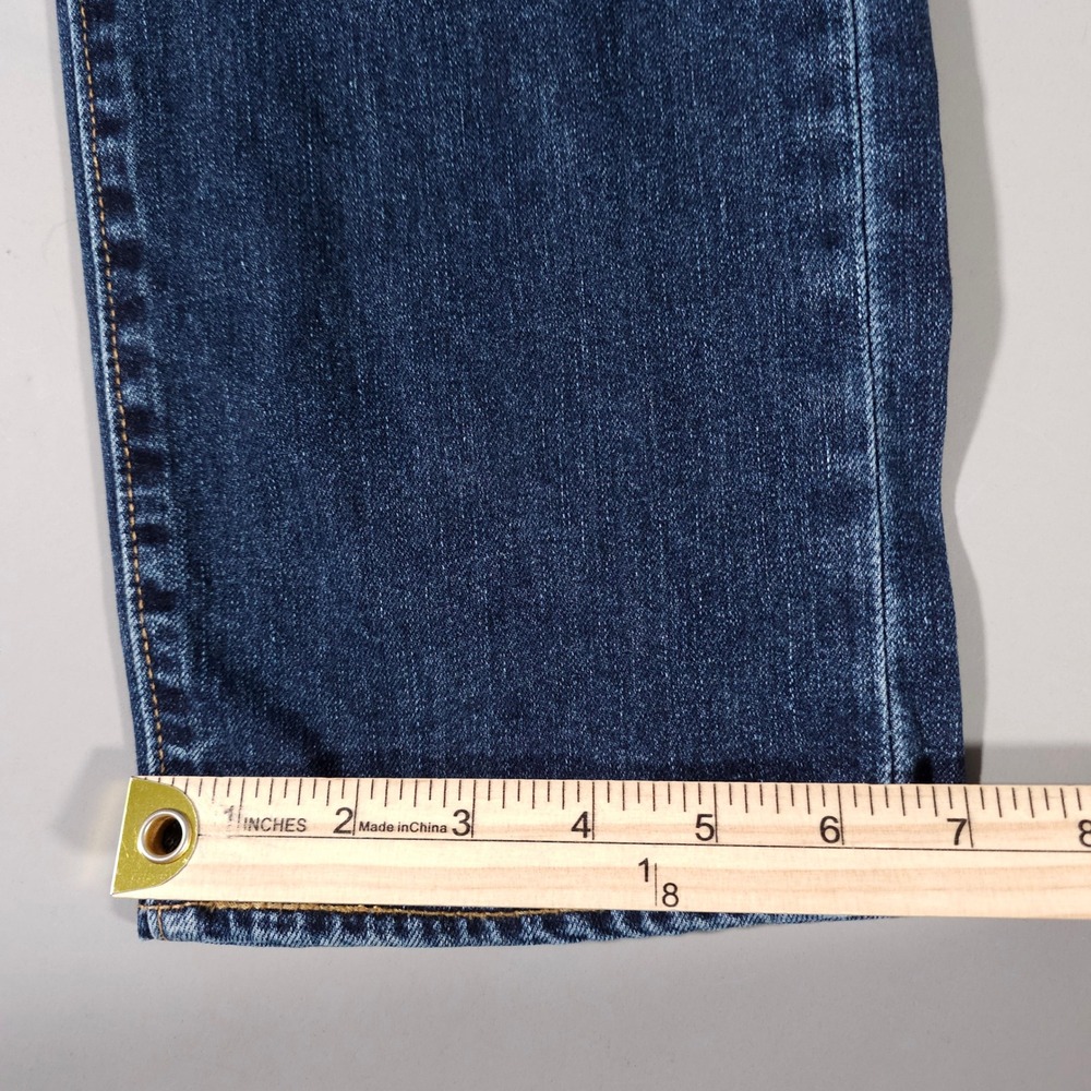 Levi's 511 Slim Fit Jeans Mens 33x32 Dark Wash Blue Denim Pants 04511-2368 - Picture 6 of 7